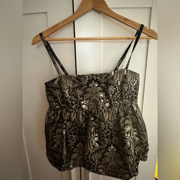 NWT & Other Stories Strappy Jacquard Top, size small - Picture 2 of 4
